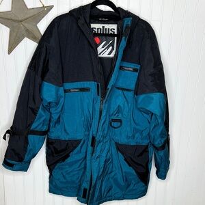 Vintage Mens Garibaldi Parka Jacket Size XL